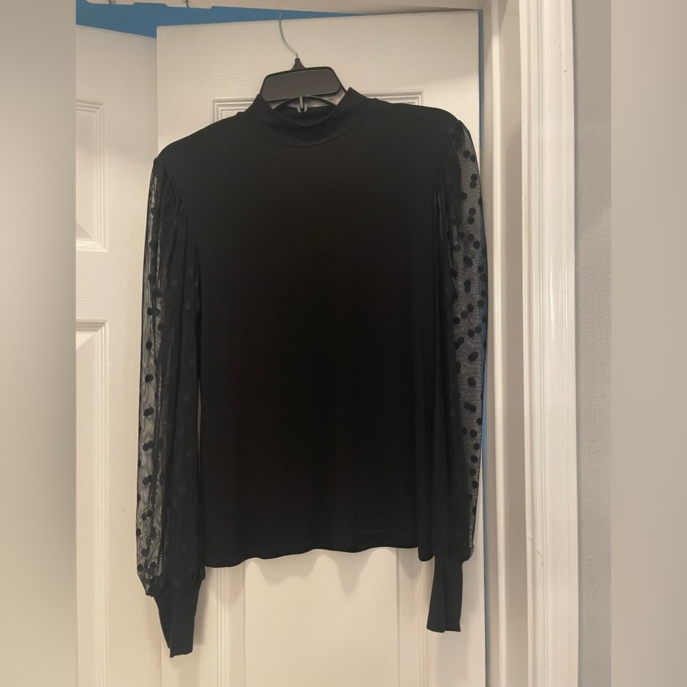 Black turtle neck